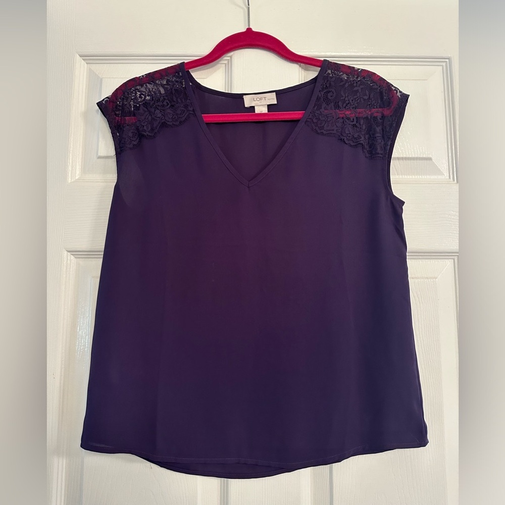 Loft work blouse
